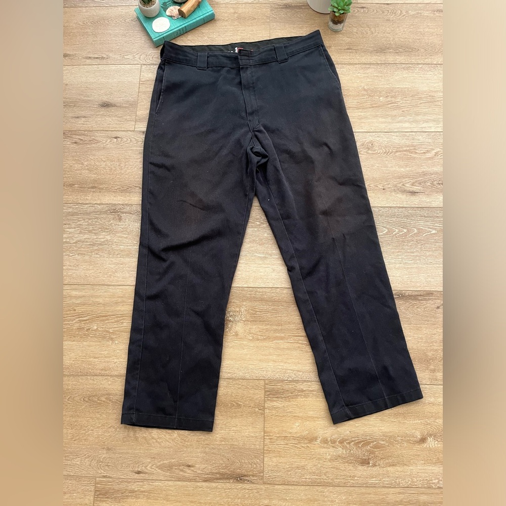 Baggy black dickies pants